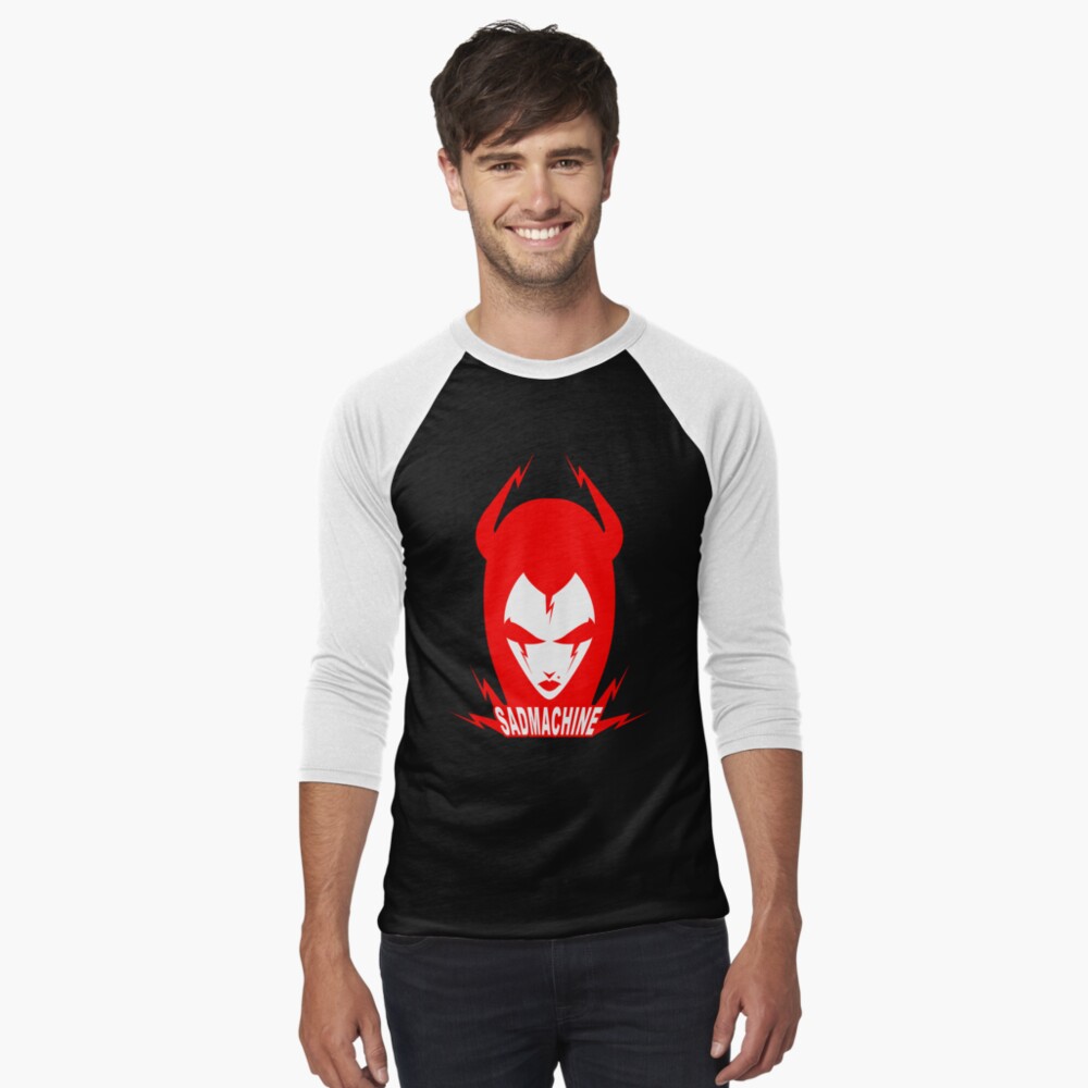 Item preview, Baseball ¾ Sleeve T-Shirt designed and sold by sadmachine.