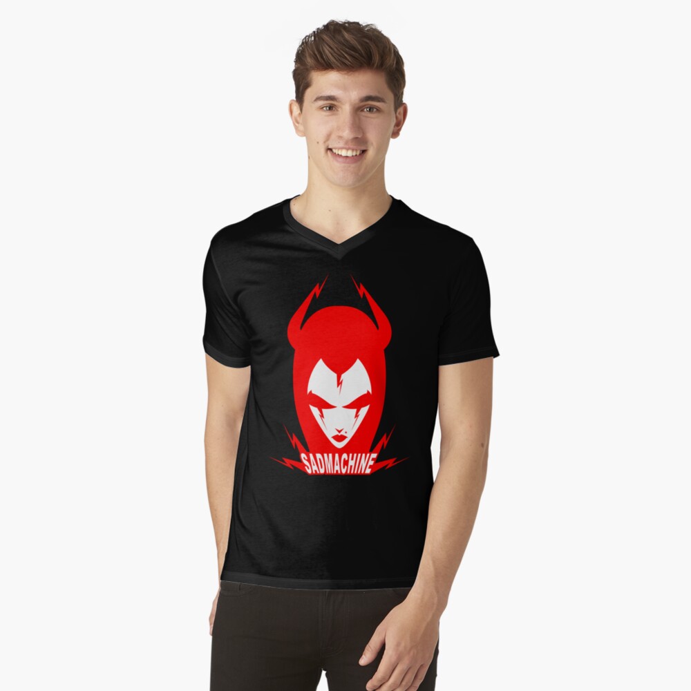Item preview, V-Neck T-Shirt designed and sold by sadmachine.