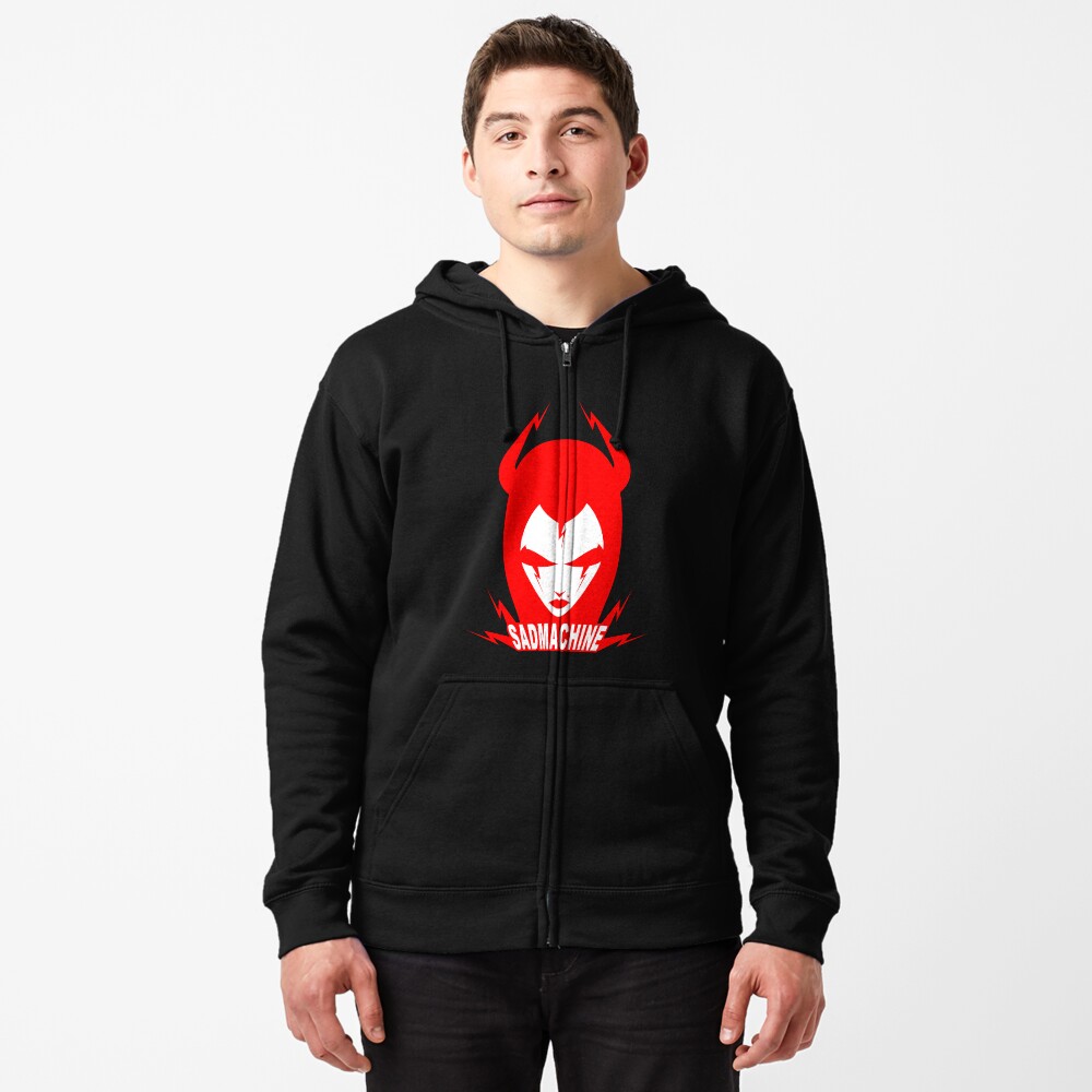 Item preview, Zipped Hoodie designed and sold by sadmachine.
