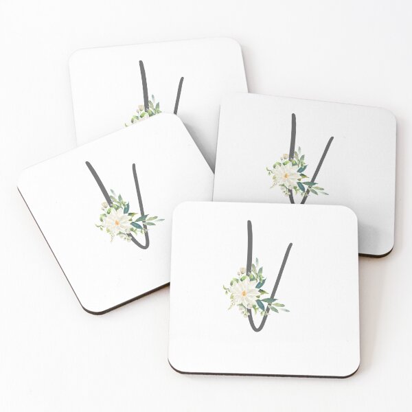 Item preview,  New Baby Girl Gift,  Floral Initial Wall Art,  Initial Nursery Printables designed and sold by Morana5.