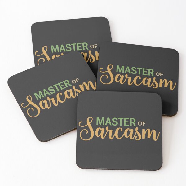 Item preview, Master of sarcasm designed and sold by ValentinaHramov.