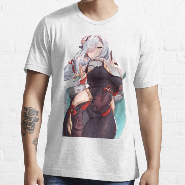 Sexy Hot Shenhe Ecchi Genshin Impact Game Hentai Girls T Shirt By Hidoyatarg Redbubble 8062