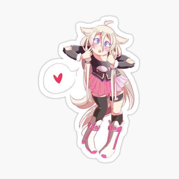 Vocaloid Ia Stickers Redbubble