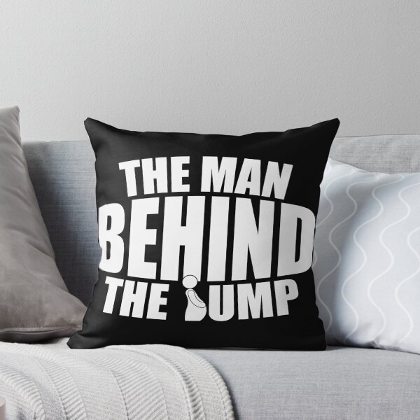 Item preview, Man Behind the Bump Solid White designed and sold by almosthillwood.
