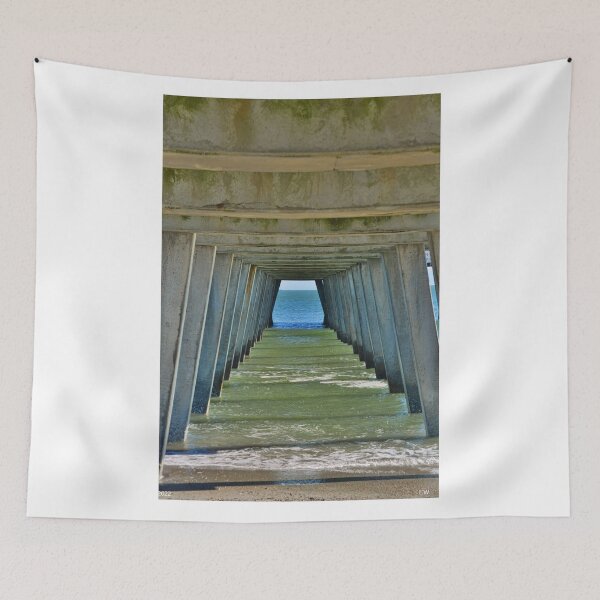 Item preview, Under Tybee Island Pier designed and sold by LisaWootenPhoto.