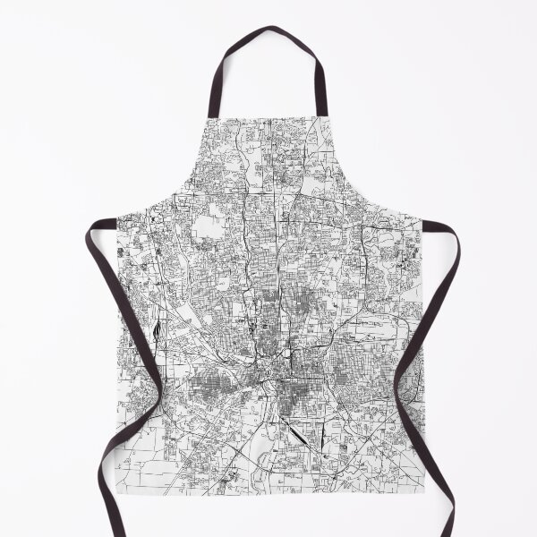 Artikelvorschau, Columbus White Map entworfen und verkauft von multiplicitymap.