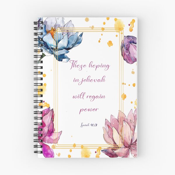Item preview, 2018 Year (ENGLISH) Spiral Notebook designed and sold by crafts-gift.