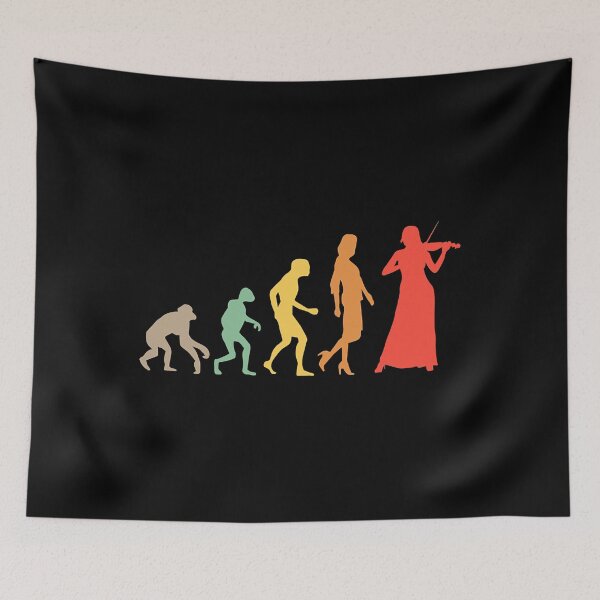 Item preview, Female Violinist - Violin Player Instrument Evolution designed and sold by ibarrbeat.