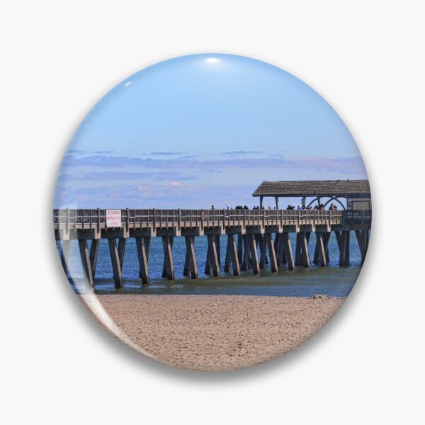 Item preview, Tybee Island Pier Georgia designed and sold by LisaWootenPhoto.