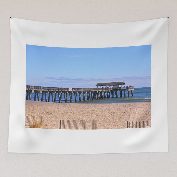 Item preview, Tybee Island Pier Georgia designed and sold by LisaWootenPhoto.