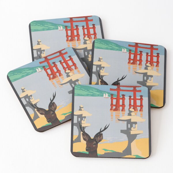 Item preview, Travel to JAPAN via Japanese Government Railways System Old Tourism Poster Advertisement designed and sold by retroposters.