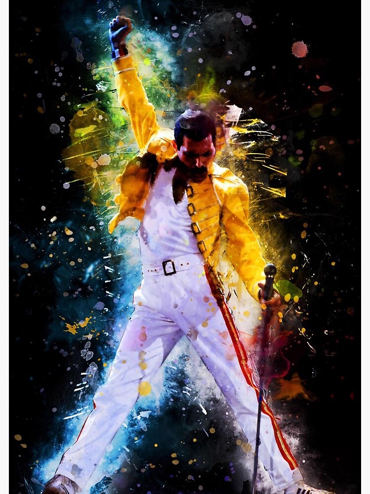 Ay-Oh - Freddie Mercury (Live Aid)– Queen  Poster for Sale by