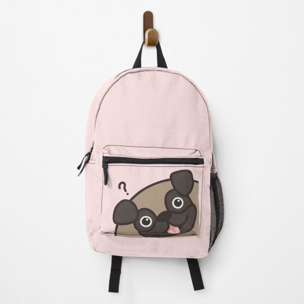 Item preview, Douglas the Curious Pug designed and sold by Kebi Studio.