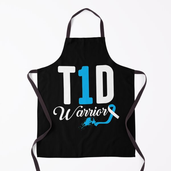 Item preview, t1d diabetes warrior Awareness Blue Ribbon Essential . designed and sold by guiceltsaxe3.