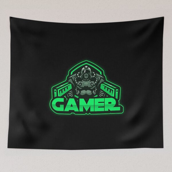 Item preview, Gamer with Warrior from Space designed and sold by PRIVARSHU.
