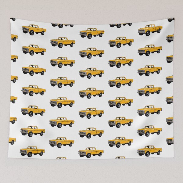 Item preview, School Bus Yellow 70s f Truck designed and sold by CoolRide.