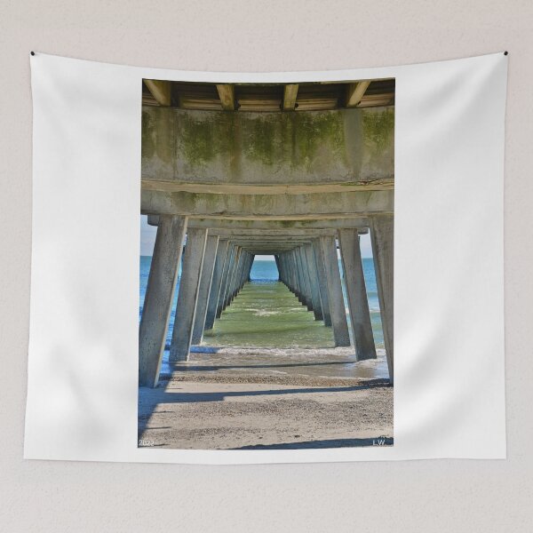 Item preview, Under The Tybee Island Pier designed and sold by LisaWootenPhoto.