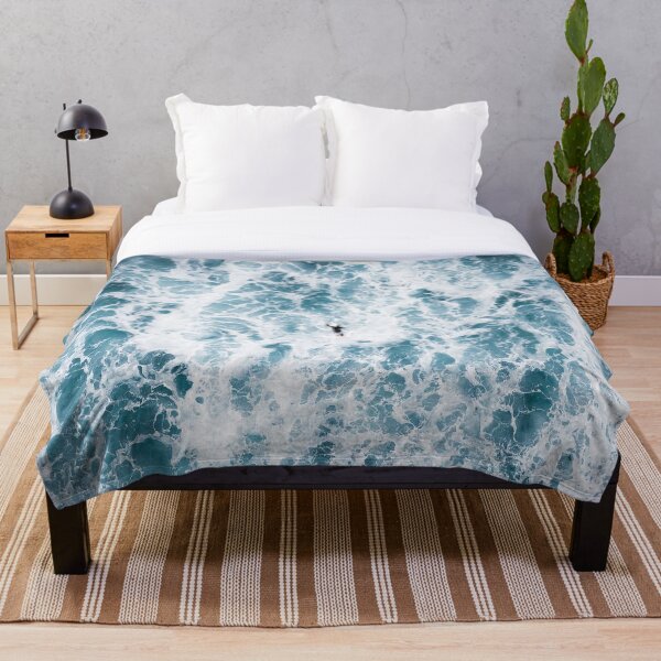 Item preview, The ocean - Blue Ocean Waves designed and sold by FoxPopArt.