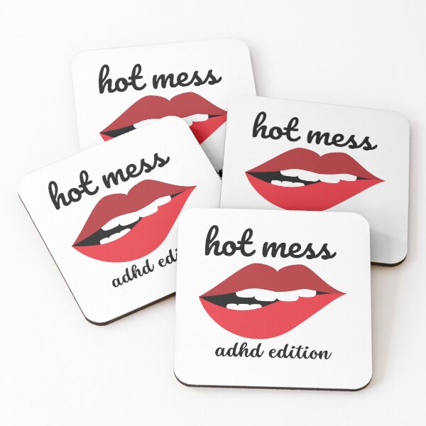 Item preview, ADHD - Hot Mess - ADHD Edition designed and sold by TheBerriesADHD.