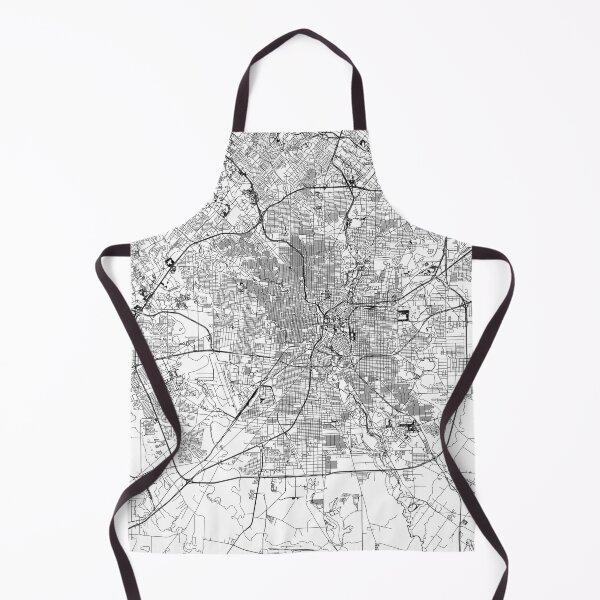 Item preview, Mapa de San Antonio White designed and sold by multiplicitymap.