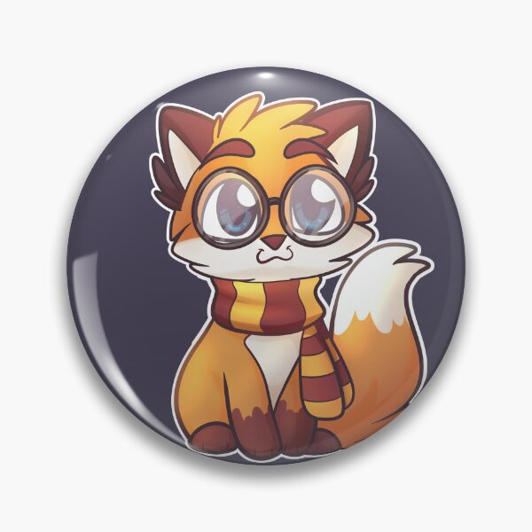 Item preview, Little fox with glasses and scarf designed and sold by Nura-Fuks.