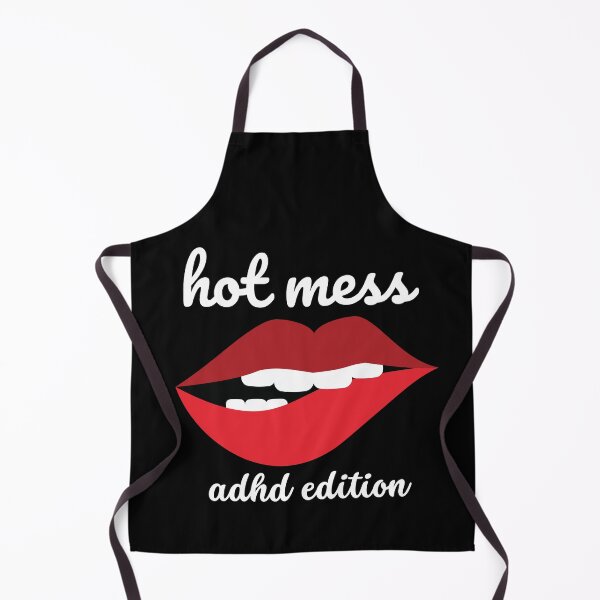 Item preview, ADHD - Hot Mess - ADHD Edition - Light on Dark designed and sold by TheBerriesADHD.