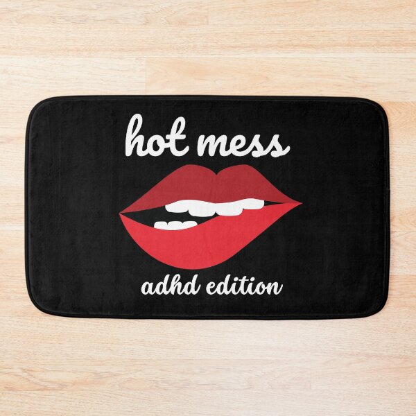 Item preview, ADHD - Hot Mess - ADHD Edition - Light on Dark designed and sold by TheBerriesADHD.