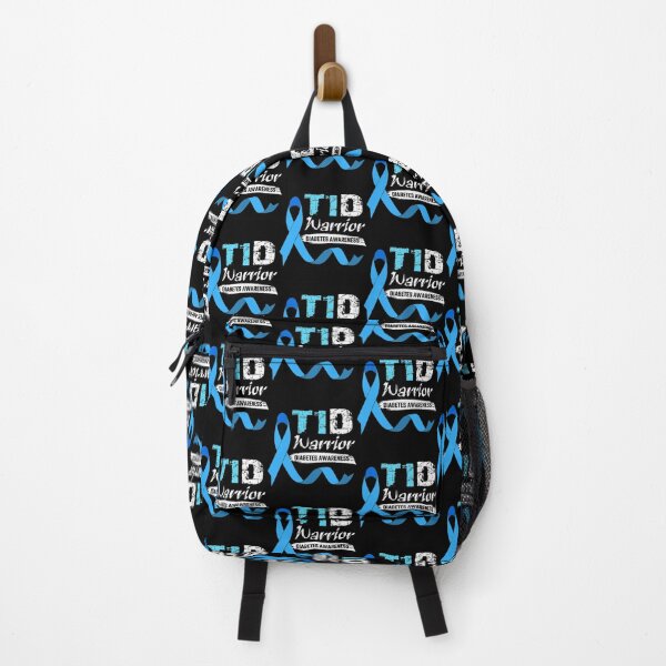 Item preview, T1D Warrior Type 1 Diabetes Awareness Blue Ribbon Classic . designed and sold by guiceltsaxe3.