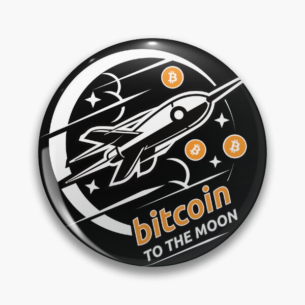 Item preview, Bitcoin to the Moon designed and sold by Rhu Creations.