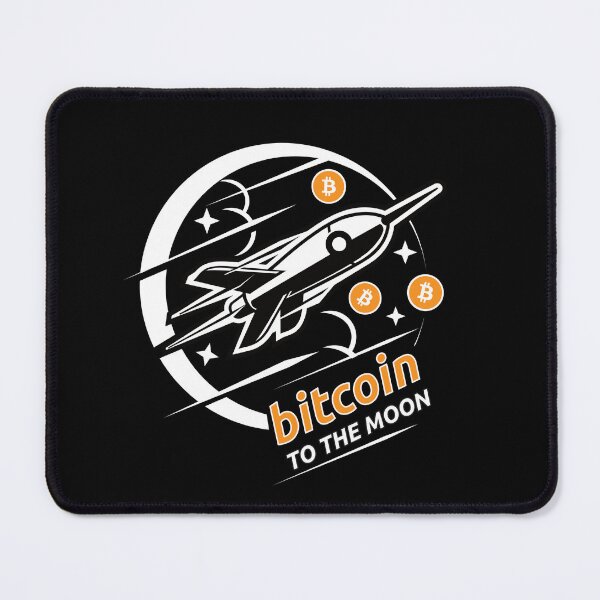Item preview, Bitcoin to the Moon designed and sold by Rhu Creations.
