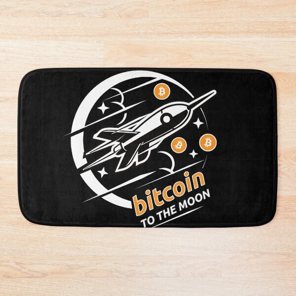 Item preview, Bitcoin to the Moon designed and sold by Rhu Creations.