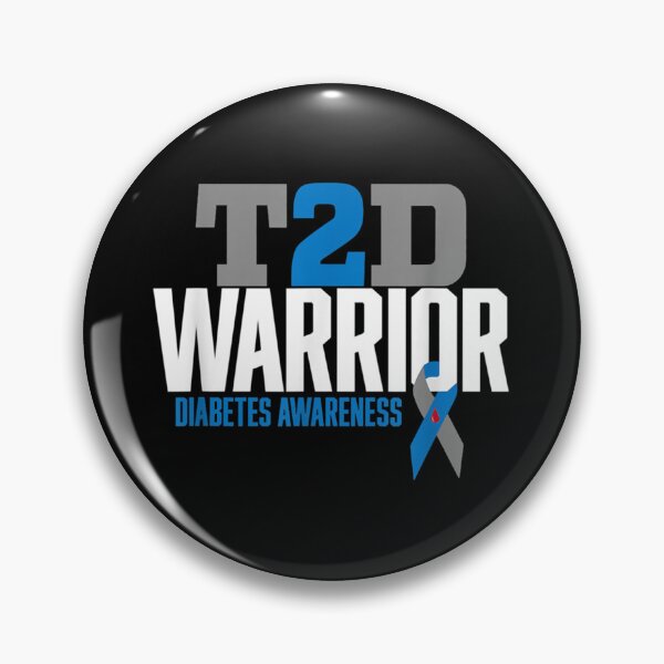 Item preview, T2D Warrior Type 2 Diabetes Awareness Diabetic Essential . designed and sold by guiceltsaxe3.