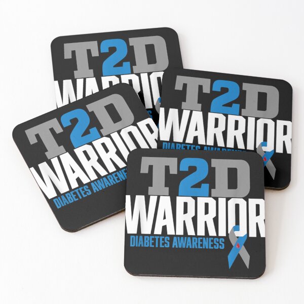 Item preview, T2D Warrior Type 2 Diabetes Awareness Diabetic Essential . designed and sold by guiceltsaxe3.
