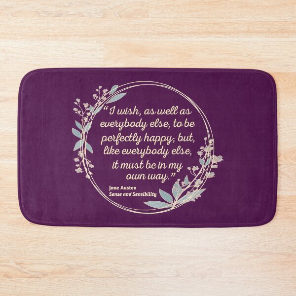 Item preview, Sense And Sensibility Quote III - Cute Style designed and sold by Lemon Pepper.