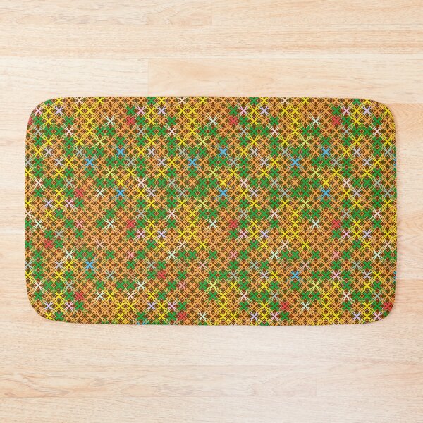 Item preview, Earth colours palette geometric motif designed and sold by contegaga.