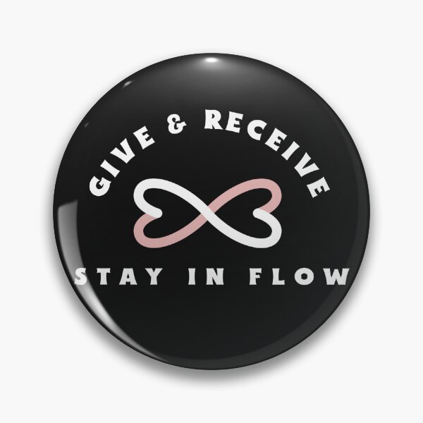 Item preview, Give And Receive Stay In Flow designed and sold by Salimah Haji.