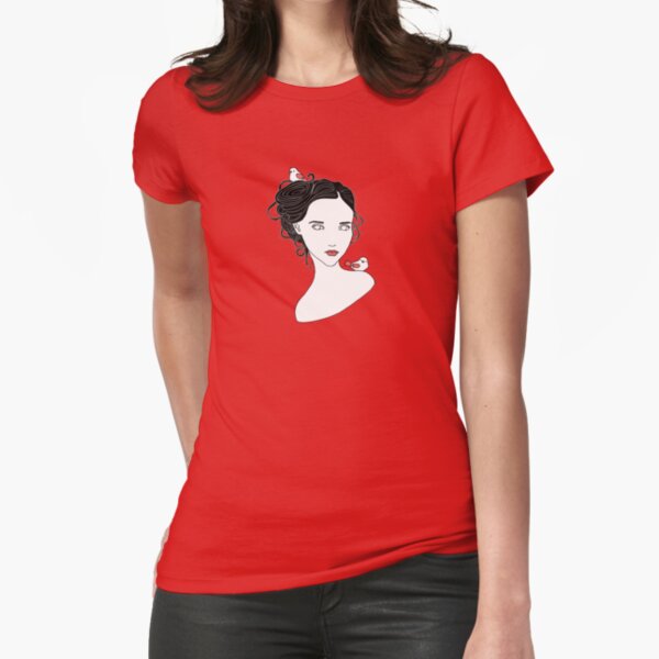 For the birds Fitted T-Shirt