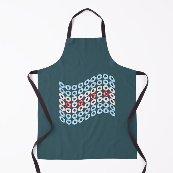 Item preview, Windy city of Chicago on donuts flag designed and sold by Donutlovers.