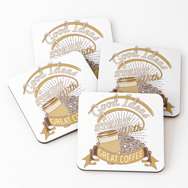 Item preview, Start With Coffee designed and sold by Milkygmail.