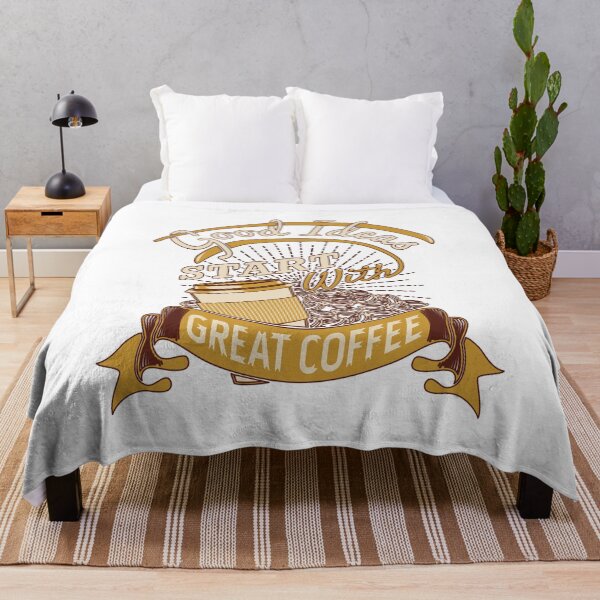 Item preview, Start With Coffee designed and sold by Milkygmail.
