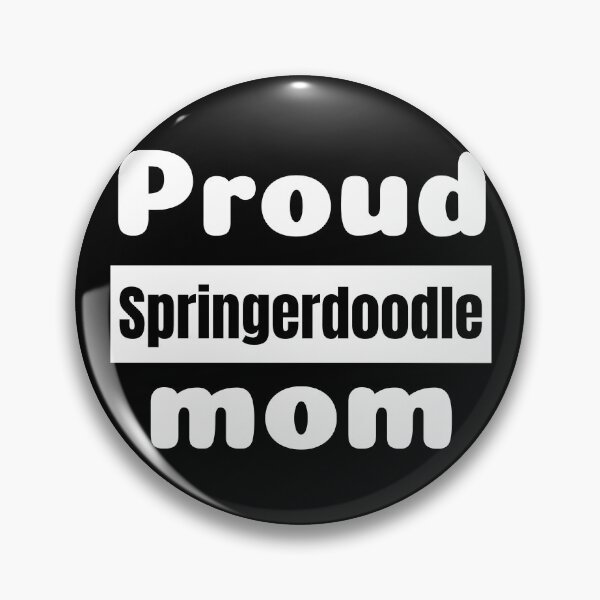 Item preview, Proud Springerdoodle Mom - Doodledog Gifts - Doodlemixes designed and sold by epicthoughts.