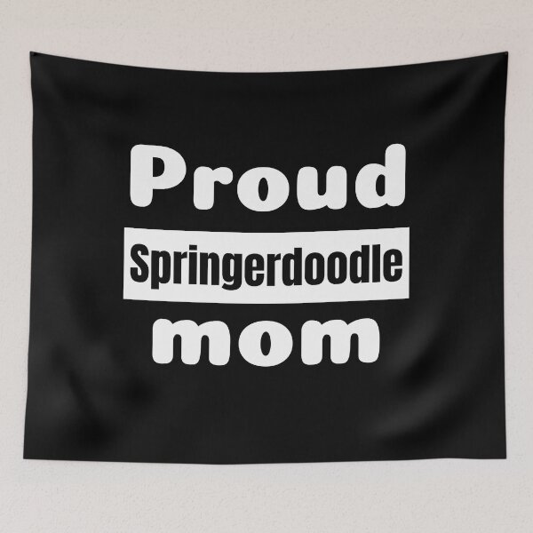 Item preview, Proud Springerdoodle Mom - Doodledog Gifts - Doodlemixes designed and sold by epicthoughts.