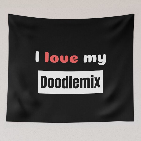 Item preview, I Love My Doodlemix - Doodledog Gifts - Doodlemixes designed and sold by epicthoughts.