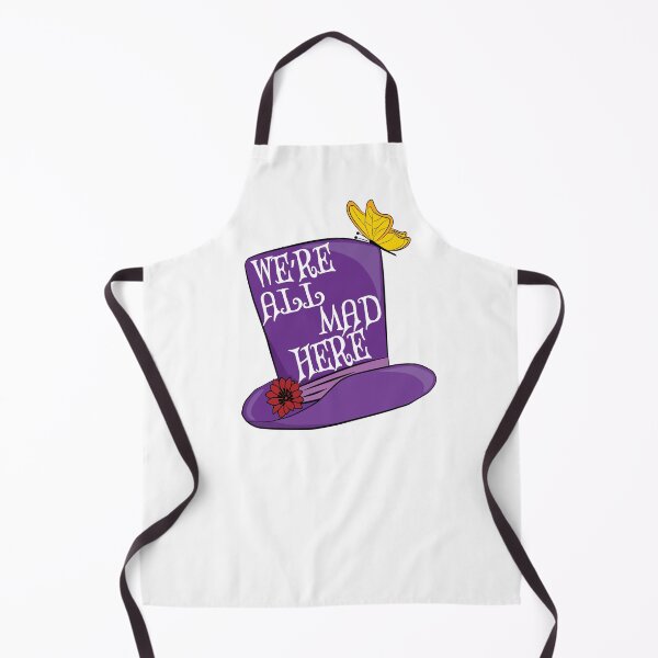 Item preview, Were All Mad Here - Mad Hatter Hat - Alice in Wonderland designed and sold by TheInkElephant.