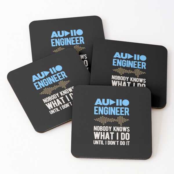 Item preview, Funny Audio Engineer designed and sold by artworkbyrihen.