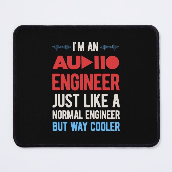 Item preview, Funny Audio Engineer designed and sold by artworkbyrihen.