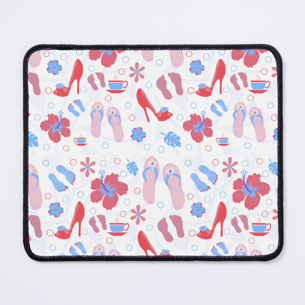 Item preview, Red and blue shoes and feet summer  designed and sold by MoTekent.