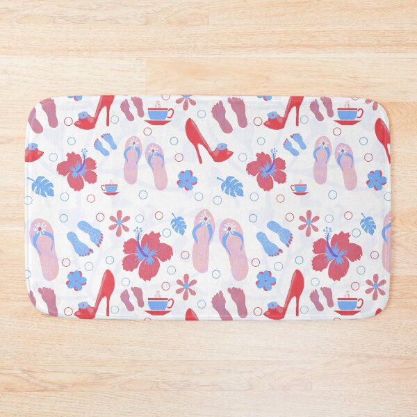 Item preview, Red and blue shoes and feet summer  designed and sold by MoTekent.