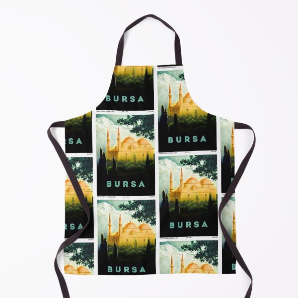 Item preview, Bursa, Istanbul, Turkey - Retro vintage travel poster designed and sold by GreekTavern1979.