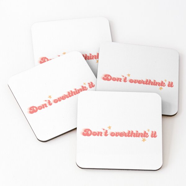 Item preview, Don’t Overthink It designed and sold by Bookish Blossom.